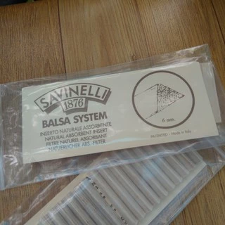 Lõi lọc Savinelli gỗ Balsa (Italy)