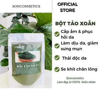 [NGUYÊN CHẤT 100%]  Bột Tảo Xoắn Nhật Bản Spirulina nguyên chất SON COSMETICS