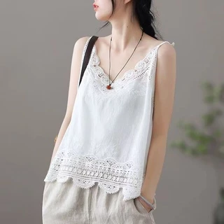 Áo balo nữ basic - phong cách mùa hè năng động / ÁO CROPTOP BA LỖ NGƯỢC entyty