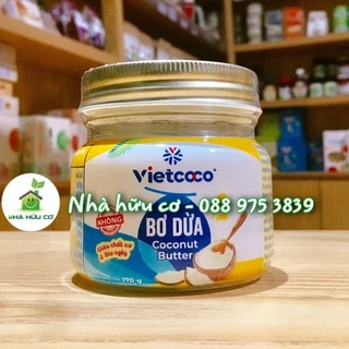 Date: 12/2024 - BƠ DỪA Vietcoco 170g - ngọt tự nhiên, giàu chất xơ... tốt cho sức khỏe - Nhà hữu cơ