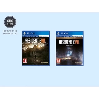 Đĩa chơi game PS4: Resident Evil 7