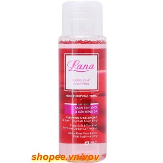 Nước Hoa Hồng 150ml Lana Giúp Cân Bằng Độ Ẩm, Làm Trắng Và Săn Chắc Da, Chính Hãng.