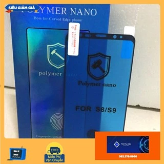 Dán dẻo Polymer Nano Samsung S23 ultra s22 s21 s20 s10 Note 10 plus 9 8 cảm bến vân tay