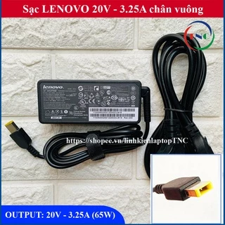 Sạc Laptop Lenovo 20V- 3.25A - 65W chân USB thay cho G40-30 G40-70 Z40 Z50 E41-80 G40 G40-45 G40-80 (Adapter Lenovo USB)