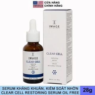[CHÍNH HÃNG] Serum làm dịu da, kiểm soát bã nhờn, kháng khuẩn Image Skincare Clear Cell Restoring Serum Oil Free 28g