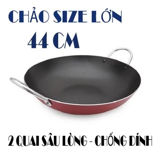 [44 CM- CHẢO SIÊU TO BỰ- CHÔNG DÍNH TỐT] Chảo Chống Dính 44 CM Hàng Công ty Cao Cấp - An Toàn cho mọi nhà