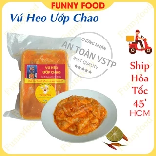 Vú Heo Ướp Chao [Loại 1] - Tươi Chưa Ướp 500g – Tặng kèm Nước Chấm [Ship Hoả Tốc HCM] – Funnyfood