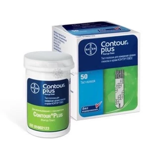 Que thử đường huyết BAYER CONTOUR PLUS 50