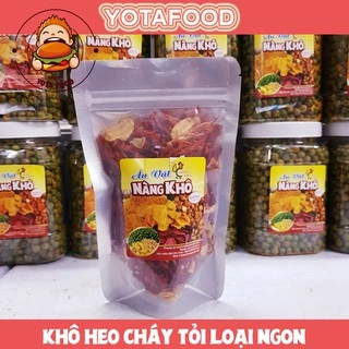 Khô heo cháy tỏi loại ngon ( Thơm ngon Đậm vị ) 100gram | Yotafood