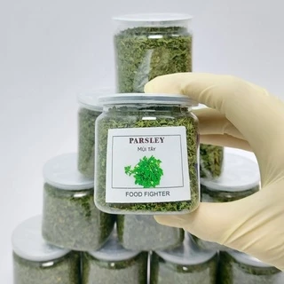 Lá Mùi tây Ngò Tây sấy khô nhập khẩu gia vị món Âu- Parsley - Hũ 120ml