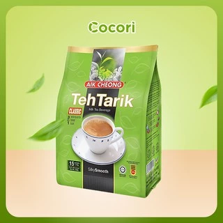 Trà Sữa Gói Teh Tarik Aik Cheong Trà Sữa Malaysia Vị Truyền Thống Tự Pha 15 Gói x 40 Gam COCORI