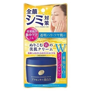 Kem Dưỡng Trắng Da Chống Lão Hóa Meishoku Whitening Essence Placenta Cream Nhật Bản 55g
