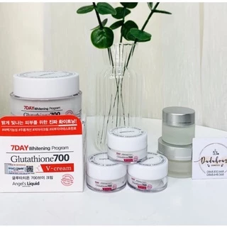 Kem dưỡng trắng 7Day Whitening Program Glutathione 700 V-Cream