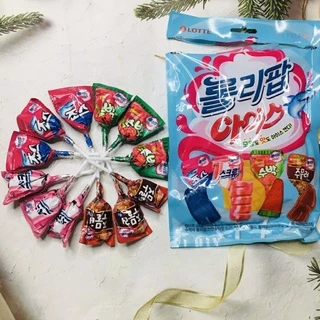 KẸO MÚT LOLLIPOP ICE LOTTE GÓI 132g( date mới)