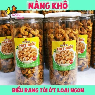 1 Kí Điều Tỏi Ớt Loại Ngon ( điều nguyên ) | Nàng Khô - 2 Hộp 500GR