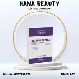 Mặt nạ phục hồi, trẻ hóa da Kyung Lab Retinol Peptide Complex Mask - KyungLab