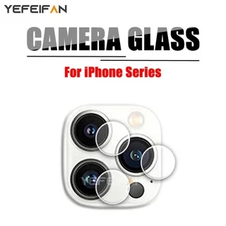 Ốp Điện Thoại Mặt Kính Bảo Vệ Camera Cho iPhone 14 Pro Max 13 12 Mini SE 2020 2022 6 7 8 6s Plus 13 12 11 Pro XS Max XR X