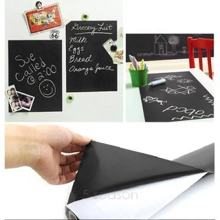 Decal bảng đen viết phấn ( đủ size) x200cm