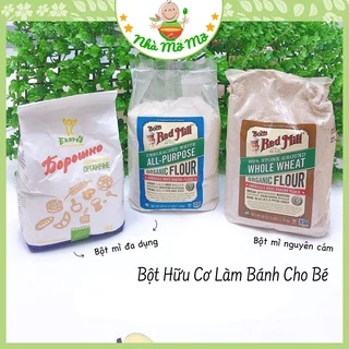 Bột Mì, Bắp, Năng, Gelatine, Pudding, Nếp, Nở, Men Nở, Đường Hữu Cơ Làm Bánh Cho Bé - Nhà Mỡ