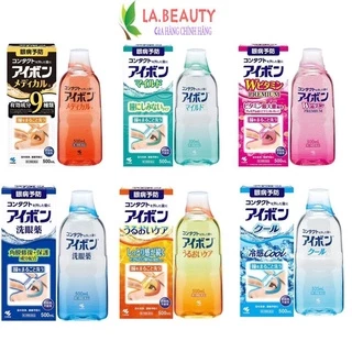 Nước rửa mắt Eyebon W Vitamin Kobayashi Nhật Bản 100ml - 500ml