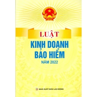 Sách - Luật kinh doanh bảo hiểm năm 2022