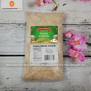 Bột mì nguyên cám (Whole Meal Flour) Aunt Michelle gói 1kg