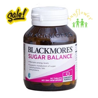 Viên Uống Blackmores Sugar Balance cân bằng đường huyết và hỗ trợ tiểu đường 90 Viên của Úc