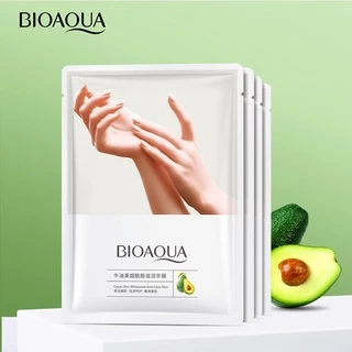 3 cặp Mặt nạ dưỡng tay BIOAQUA chiết xuất bơ tẩy tế bào chết dưỡng ẩm làm mềm da chuyên dụng 35g