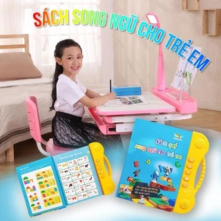 SÁCH ĐIỆN TỬ THÔNG MINH CHO BÉ | SÁCH SONG NGỮ CHO BÉ HỌC TIẾNG ANH (TẶNG KÈM BÚT,XÓA)