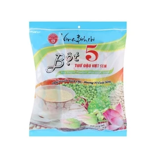 BỘT 5 THỨ ĐẬU HẠT SEN BÍCH CHI CÓ ĐƯỜNG BỊCH 350G