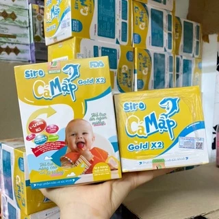 Siro cho trẻ biếng ăn ,táo bón - Baby Shark(mẫu mới X2 hộp 30 gói)