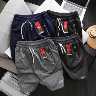 [bigsize < 140kg] QUẦN SHORT THUN NAM BIG SIZE in logo ngẫu nhiên