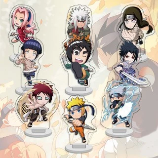 ( 1 cái MINI 20K ) Mô hình standee NARUTO mica trong acrylic anime chibi trang trí trưng bày