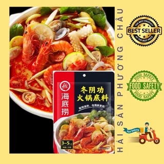 [HỎA TỐC SG] Cốt lẩu Thái Tomyum Haidilao 210g - gia vị lẩu thượng hạng