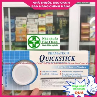 Que thử thai Quickstick loại sịn - luôn che tên khi giao - cho kết quả nhanh và chính xác