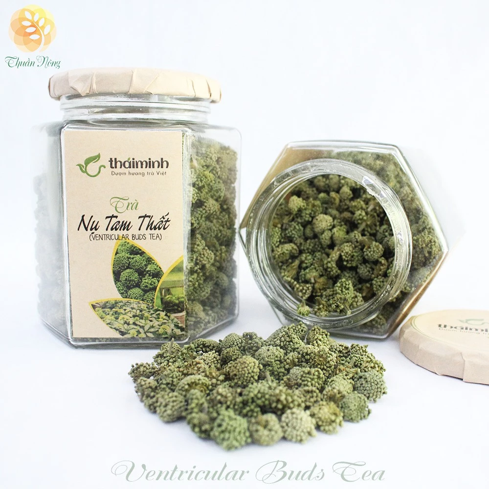 Trà Nụ Hoa Tam Thất 100G- Trà Thái Minh- False Gingseng Tea