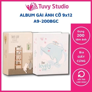 Album ảnh 9x12 đựng 200, 100 ảnh nhiều mẫu bìa cute sẵn hàng tại Tú Vy Studio