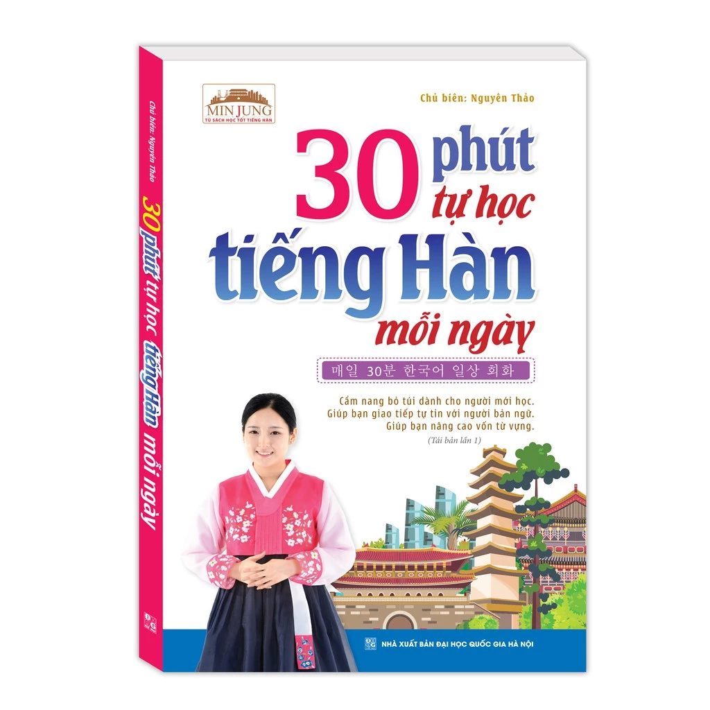 Sách - 30 phút tự học tiếng Hàn mỗi ngày( bìa mềm)