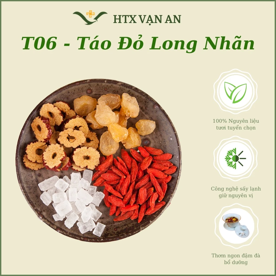 HỘP TRÀ TÁO ĐỎ LONG NHÃN KỲ TỬ BỔ DƯỠNG