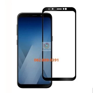 Kính cường lực Samsung A8 2018 full màn, full keo, không li ti