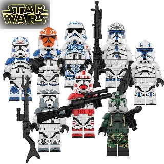 Mô hình play nhân vật quân nhân Stormtrooper KT1042 mô phỏng từ trong phim Star Wars