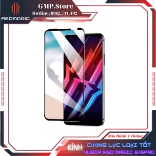 Kính cường lực nubia red magic 6 / 6 pro / 6 s pro ( loại tốt )