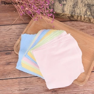 Bộ 10 khăn lau kính / màn hình điện thoại / ống kính máy ảnh bằng sợi microfiber