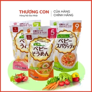 Mì somen cho bé ăn dặm Hakubaku 100g, mì somen rau củ tách muối cho bé từ 5 tháng Nhật Bản [DATE T4/2026