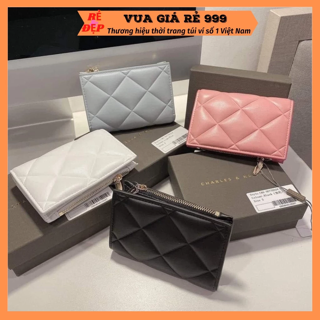 Ví nữ mini ngắn nhiều ngăn cầm tay đẹp thời trang hàng quảng châu cao cấp full box VN16 (50770524#)