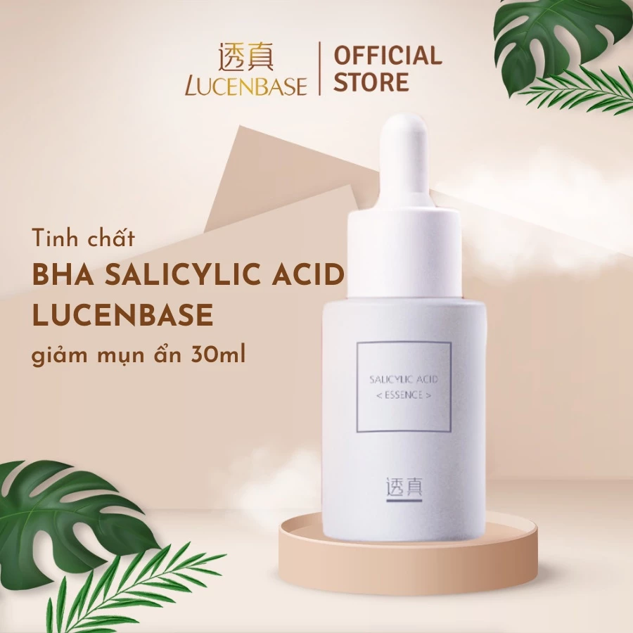 [Date T11/2024]Tinh chất bha salicylic acid LUCENBASE giảm mụn ẩn, tẩy tế bào da chết 30ml