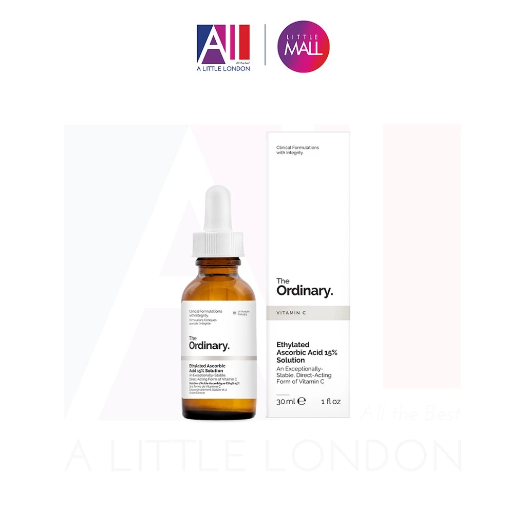 [TOP 1 SHOPEE] Tinh chất sáng da, mờ thâm The Ordinary Ethylated Ascorbic Acid 15% (Bill Anh)