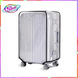 Vải Bọc trùm Vali vải nhựa trong suốt Size 20-24-28 inch (nâu, hồng,xanh ,đen trắng) K501