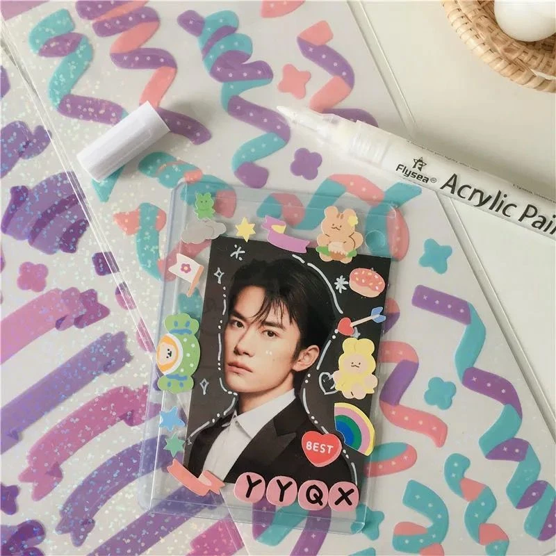 Toploader đựng card nhét ảnh kích thước B8 6,4x9cm bảo vệ card KPOP, thẻ bài