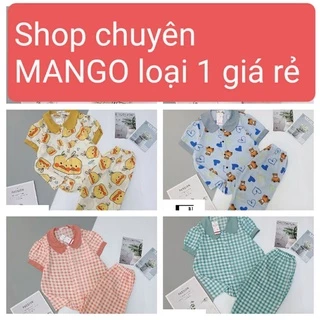 ĐỒ NGỦ - ĐỒ BỘ PIJAMA LỤA MANGO CÓ SIZE HỌA TIẾT DỄ THƯƠNG